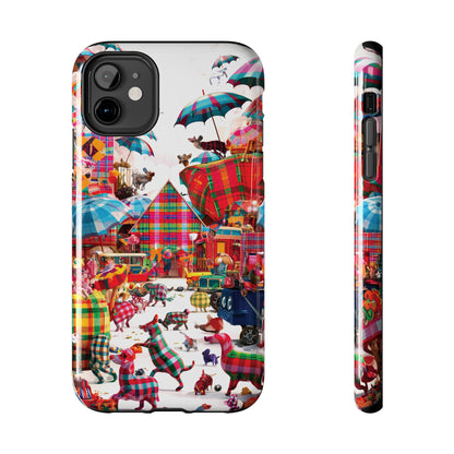 Plaid Oddities - Tough Phone Cases