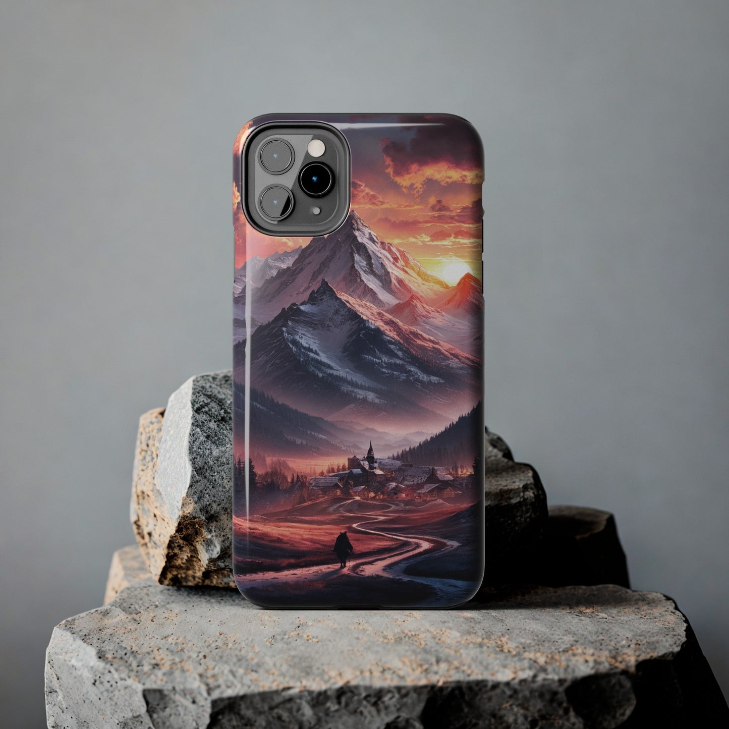 Vistas of Mountains - Tough Phone Cases