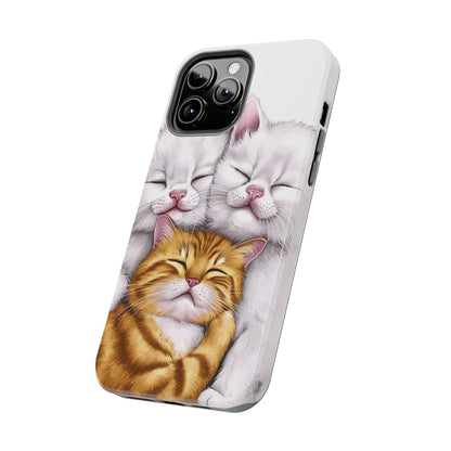 Cat Nap Trio - Tough Phone Cases