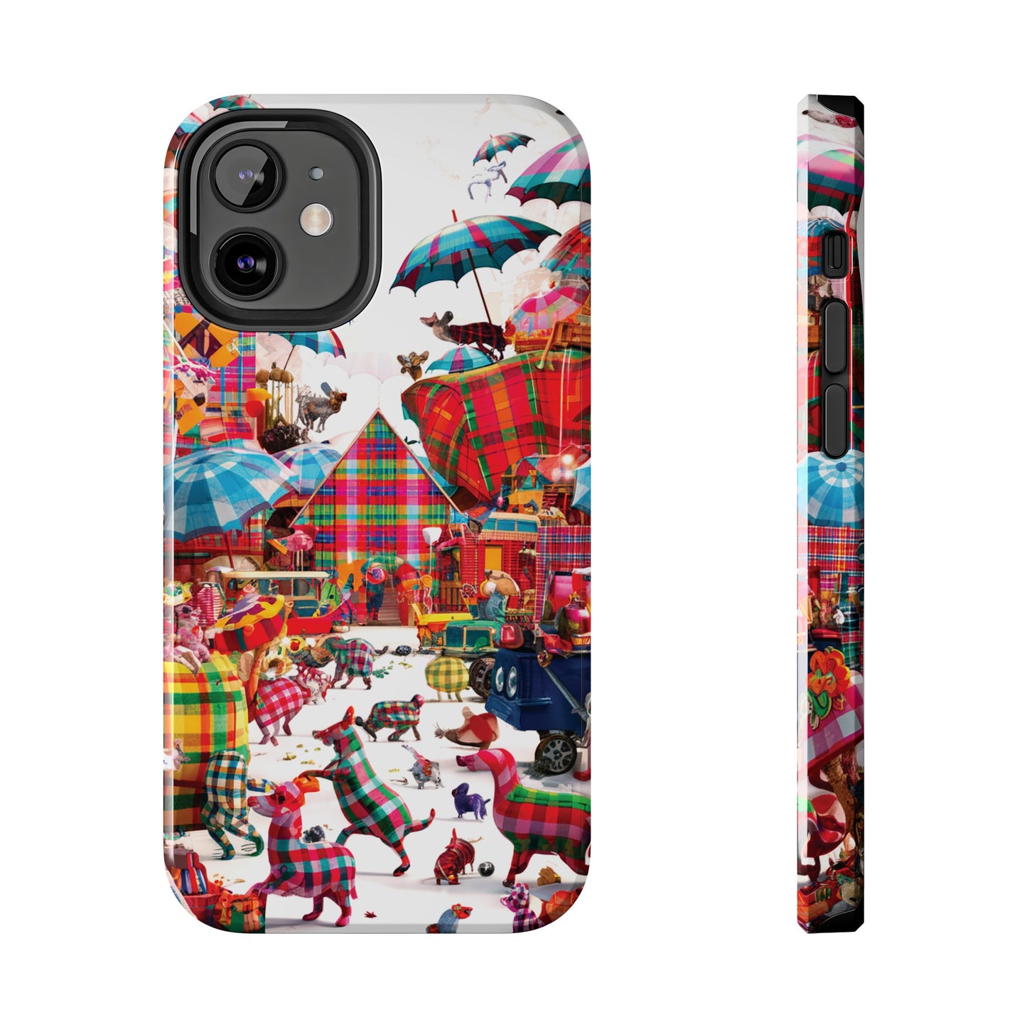 Plaid Oddities - Tough Phone Cases