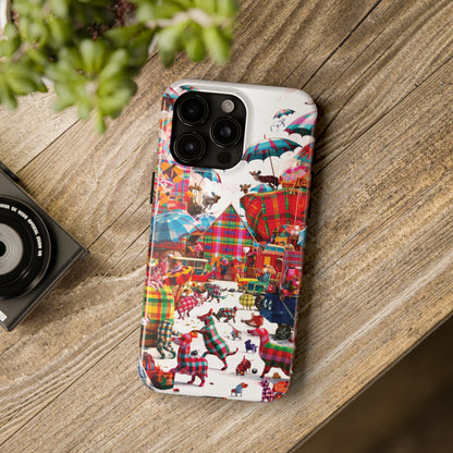 Plaid Oddities - Tough Phone Cases