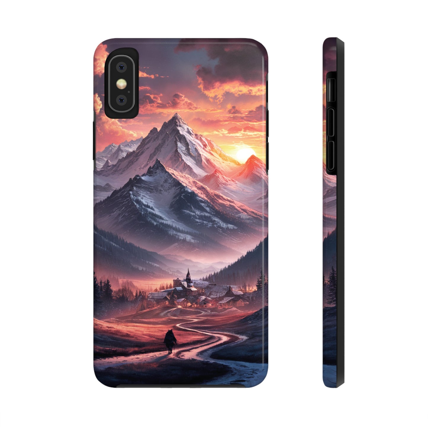 Vistas of Mountains - Tough Phone Cases