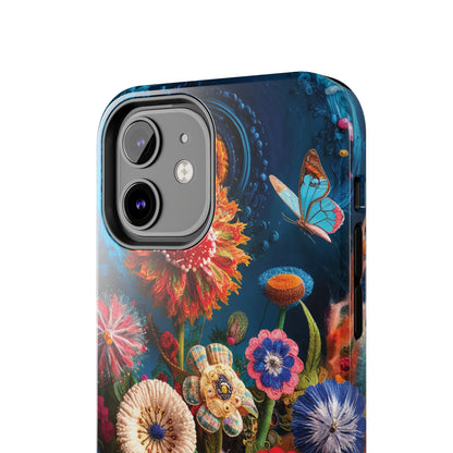 Floral Bloom: Art and Sewing Materials - Tough Phone Cases