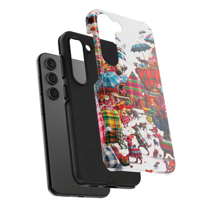 Plaid Oddities - Tough Phone Cases