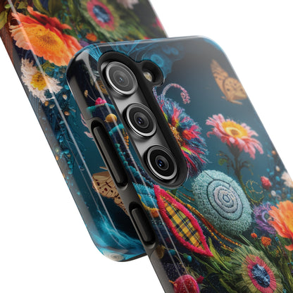 Botanical Sewing Whimsy - Tough Phone Cases