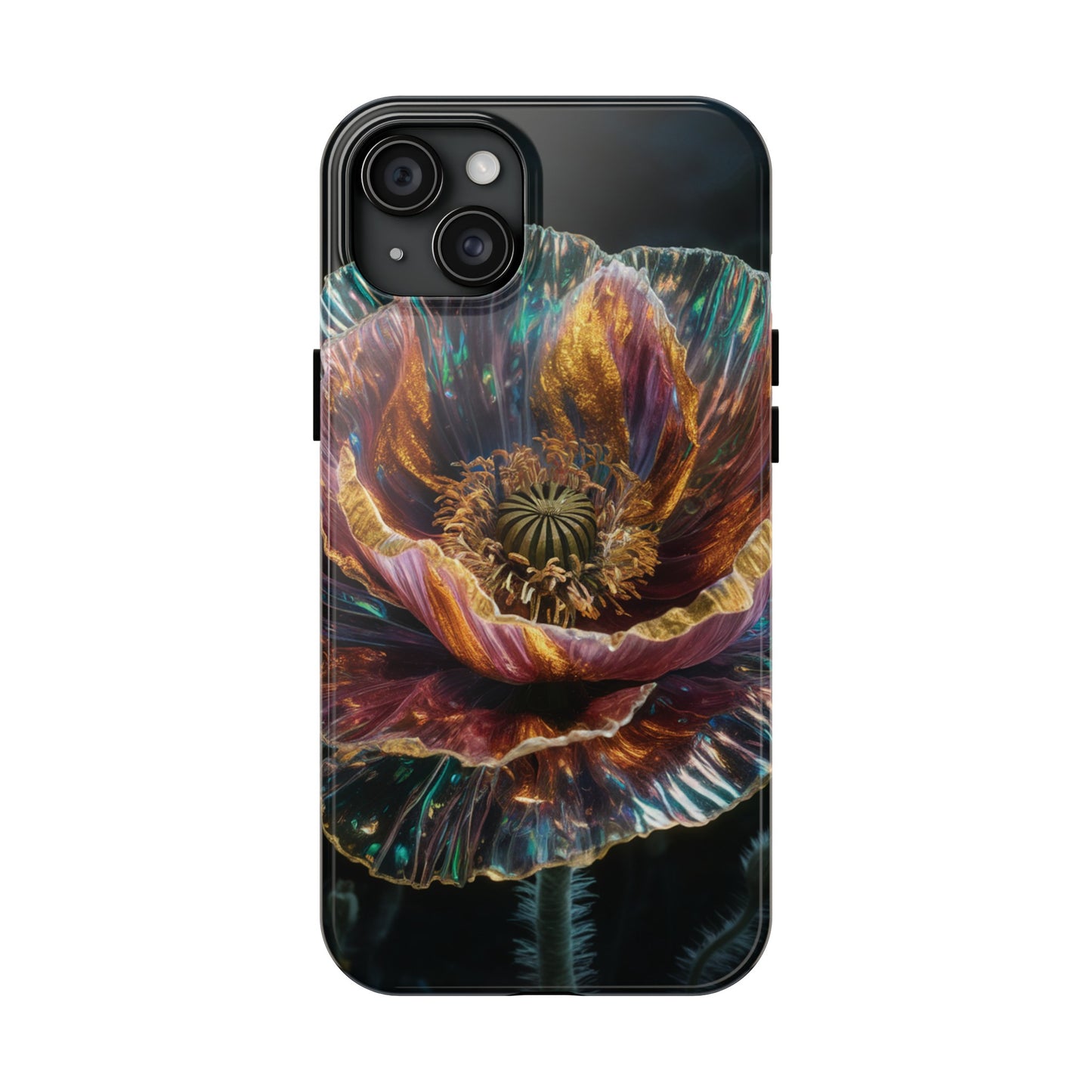 Ethereal Poppy Glow - Tough Phone Cases