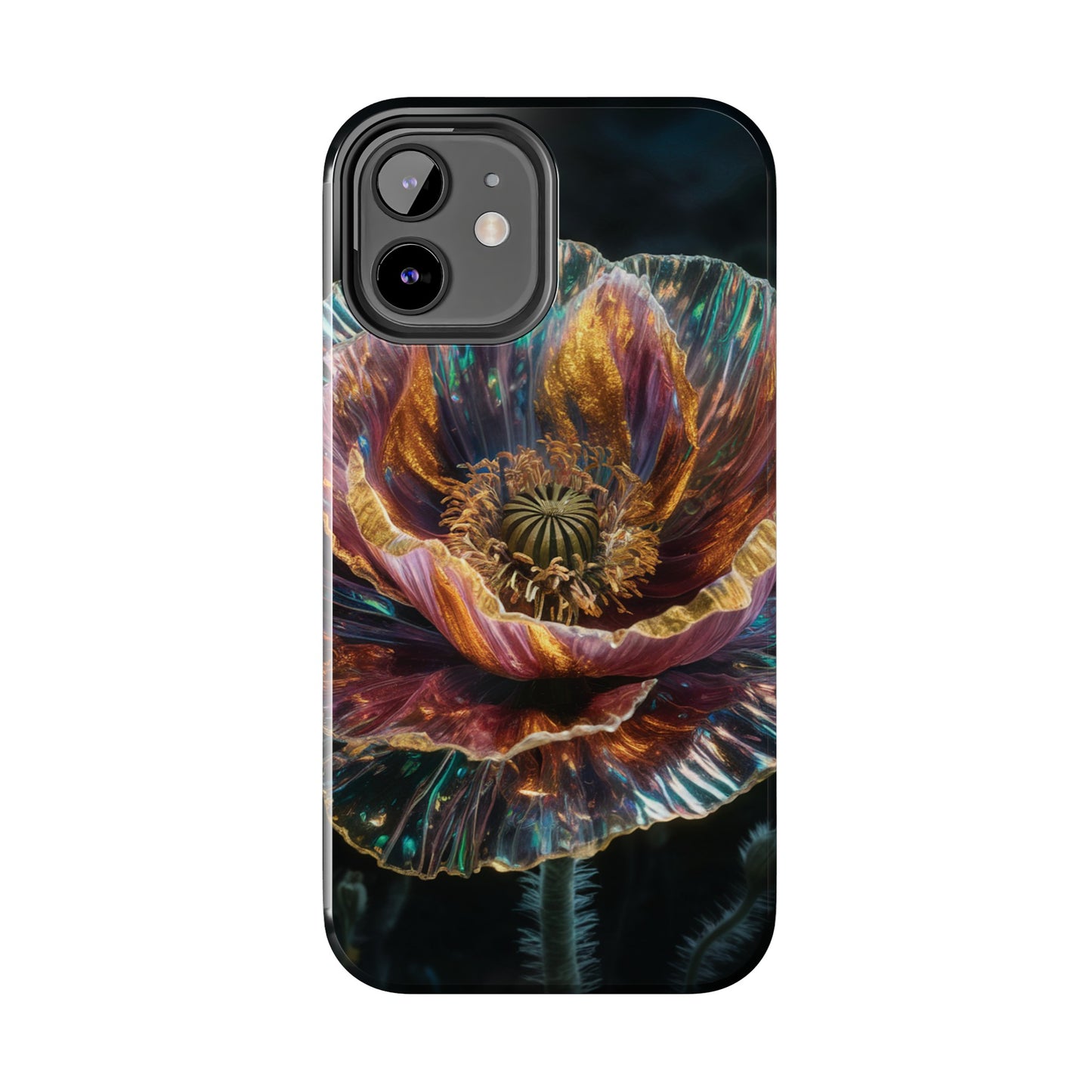 Ethereal Poppy Glow - Tough Phone Cases