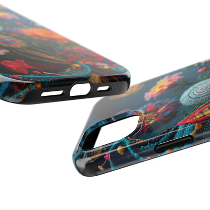 Botanical Sewing Whimsy - Tough Phone Cases