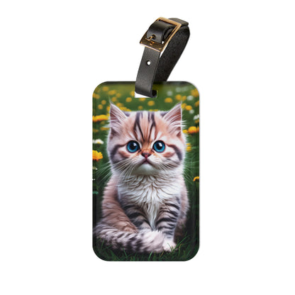 Staring Back at Me (Cat Version) - Luggage Tag