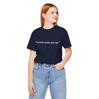 "Friend = The chief architect of questionable life choices" - Unisex Jersey Short Sleeve Tee