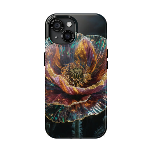 Ethereal Poppy Glow - Tough Phone Cases