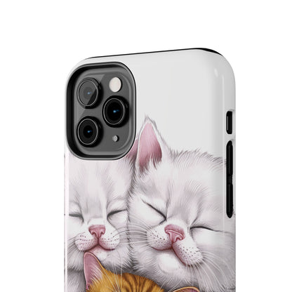 Cat Nap Trio - Tough Phone Cases