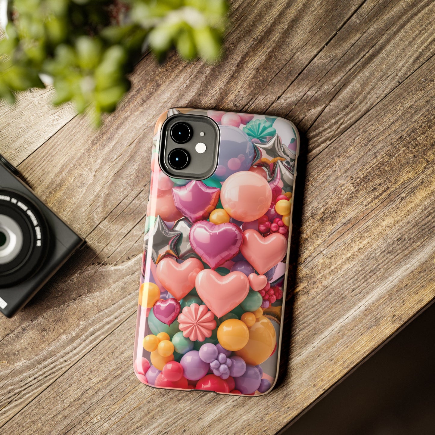 Pastel Dreams: Array of Balloons - Tough Phone Cases