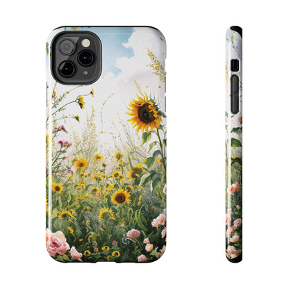 Skyward Sunflower - Tough Phone Cases