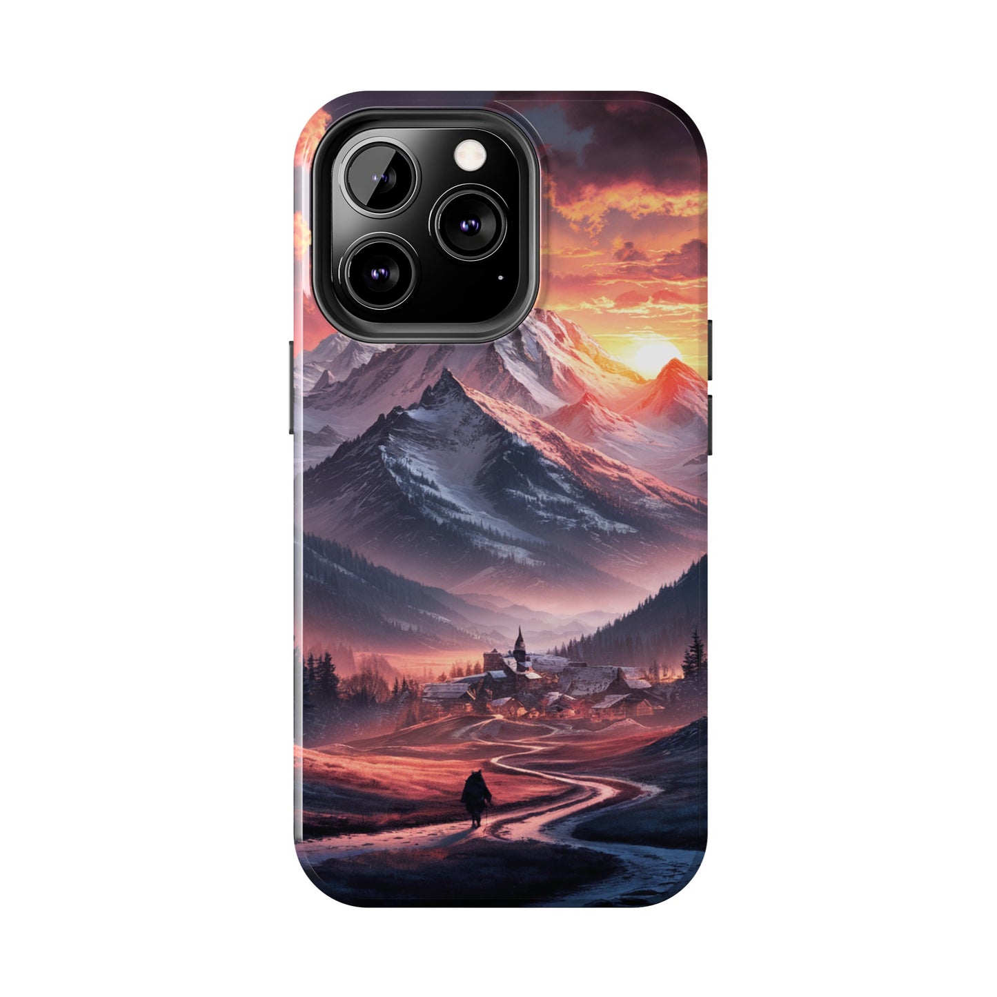 Vistas of Mountains - Tough Phone Cases