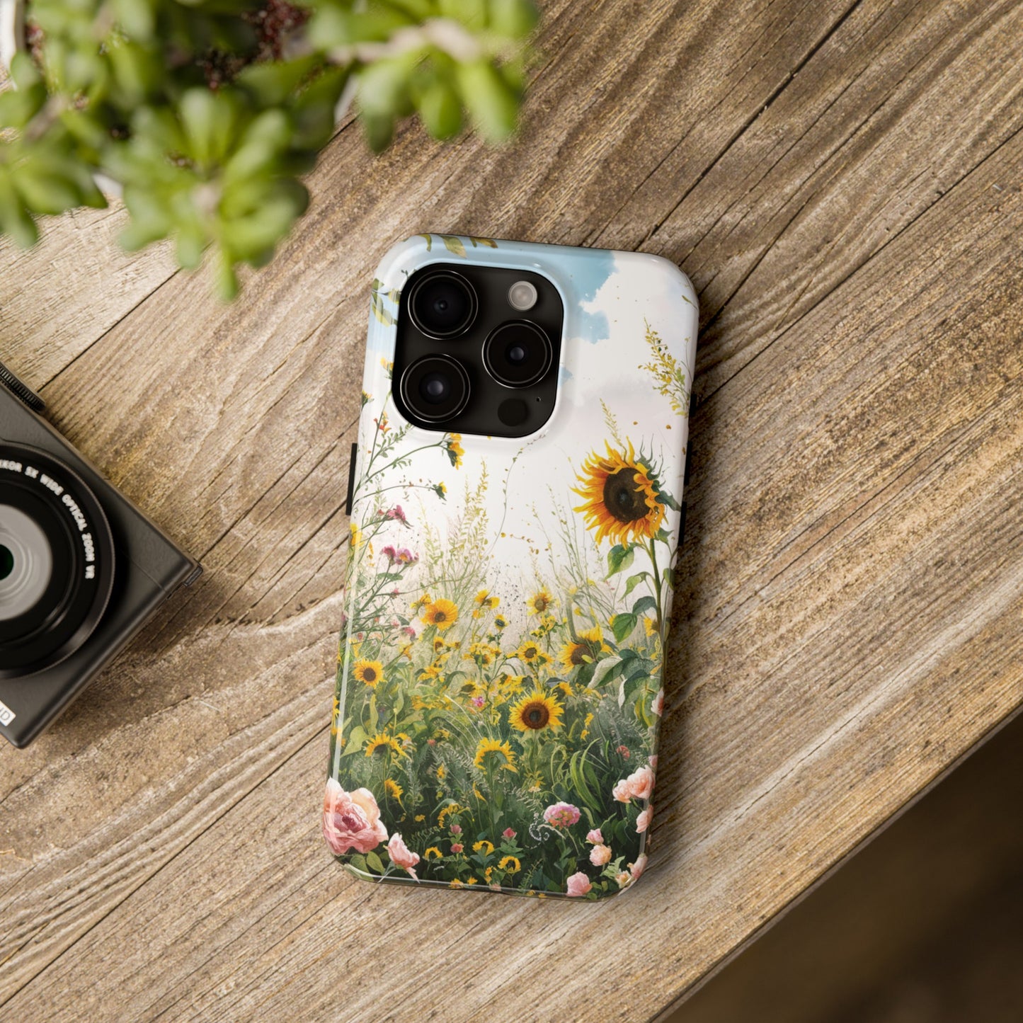 Skyward Sunflower - Tough Phone Cases