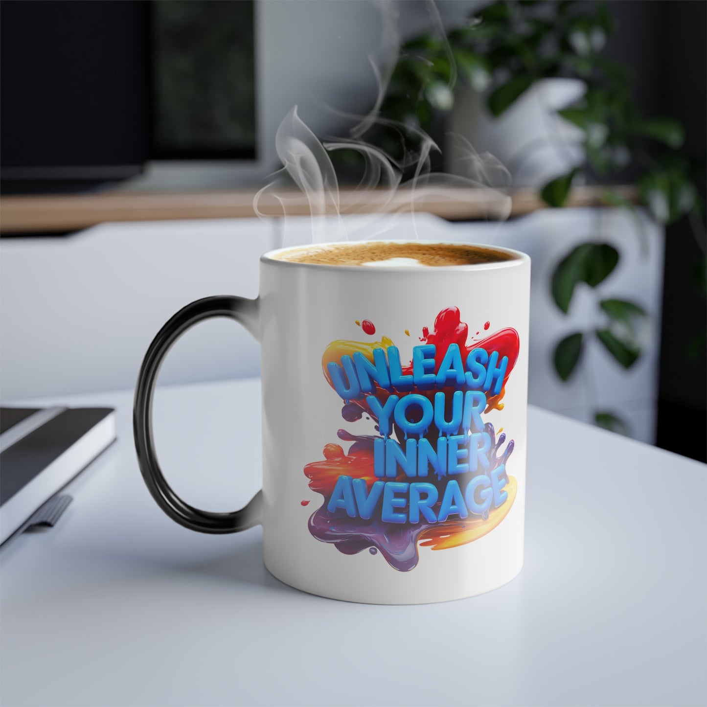 Unleash Your Inner Average - Color Morphing Mug, 11oz