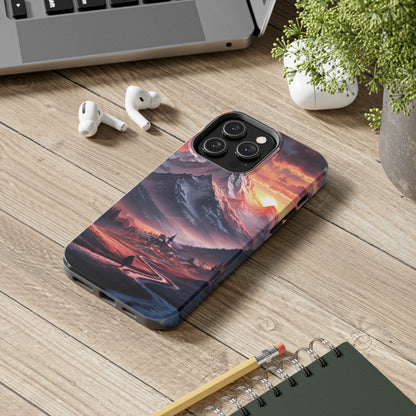 Vistas of Mountains - Tough Phone Cases