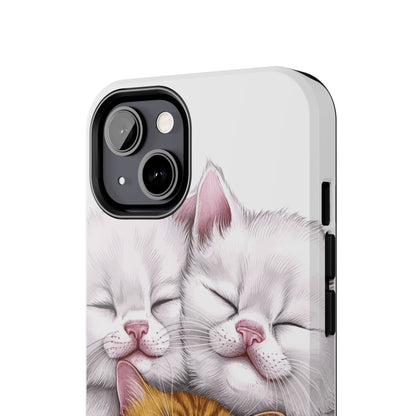 Cat Nap Trio - Tough Phone Cases