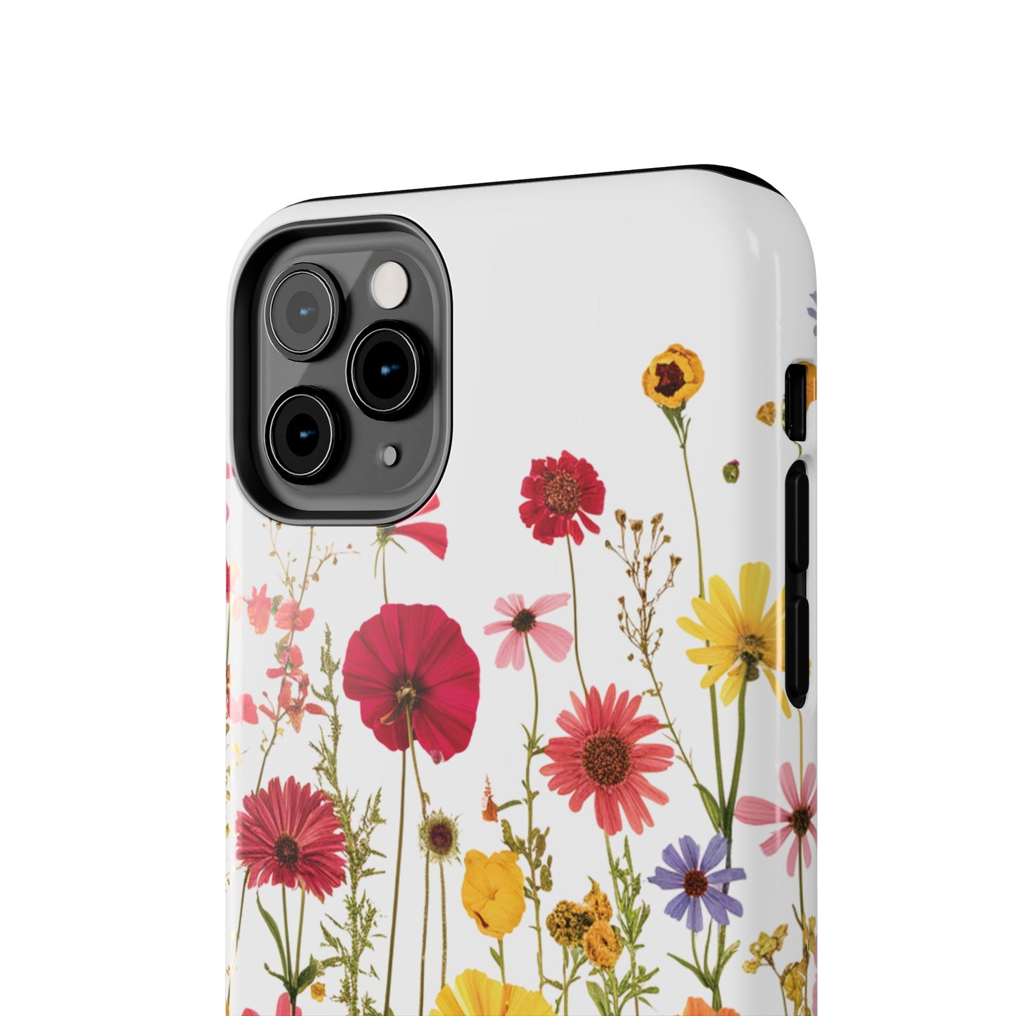 Row of Blooms - Tough Phone Cases