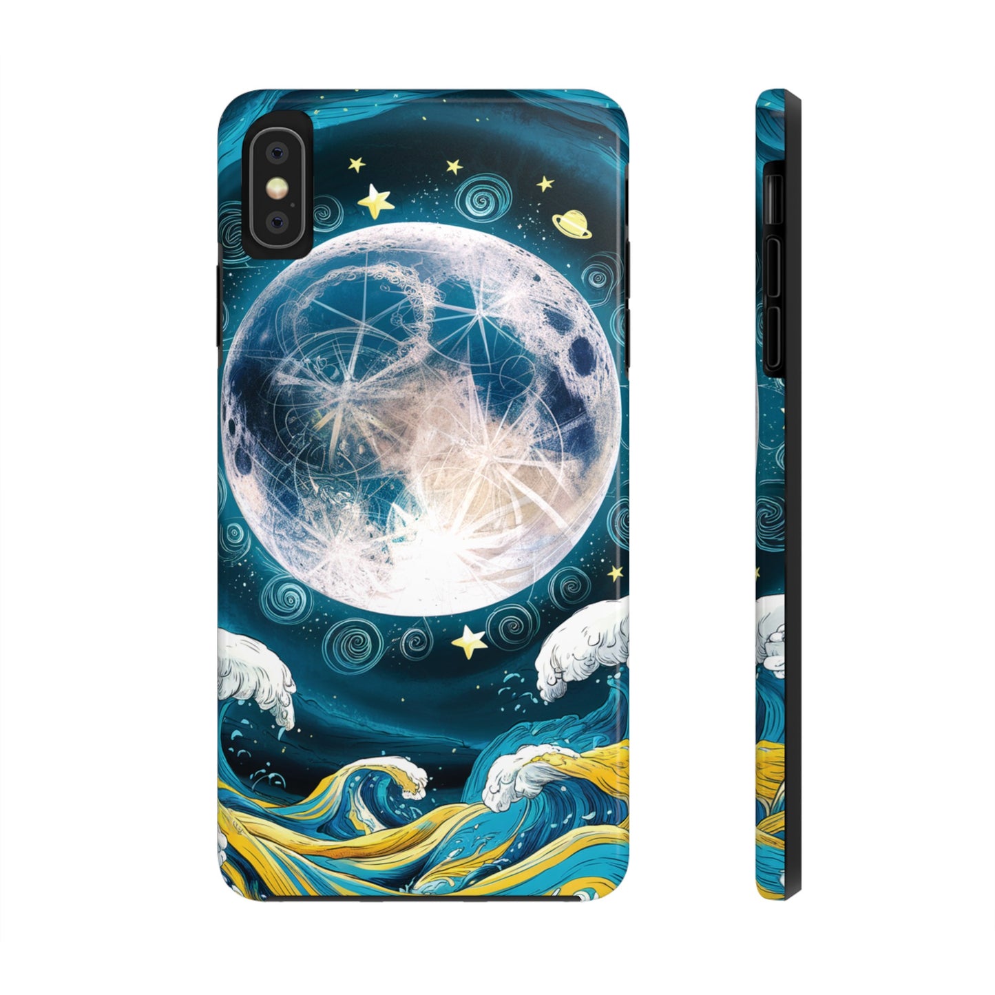 Full Moon Serenity - Tough Phone Cases