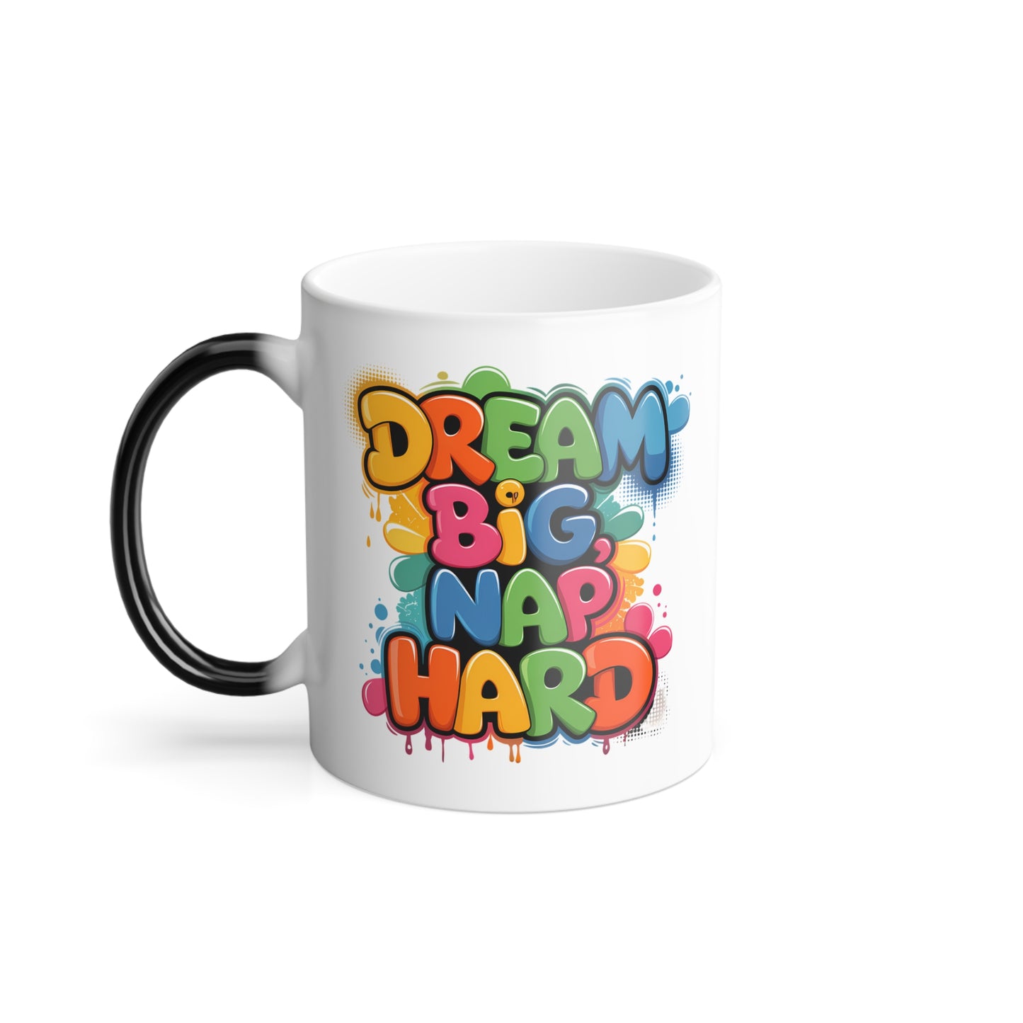 Dream Big Nap Hard - Color Morphing Mug, 11oz