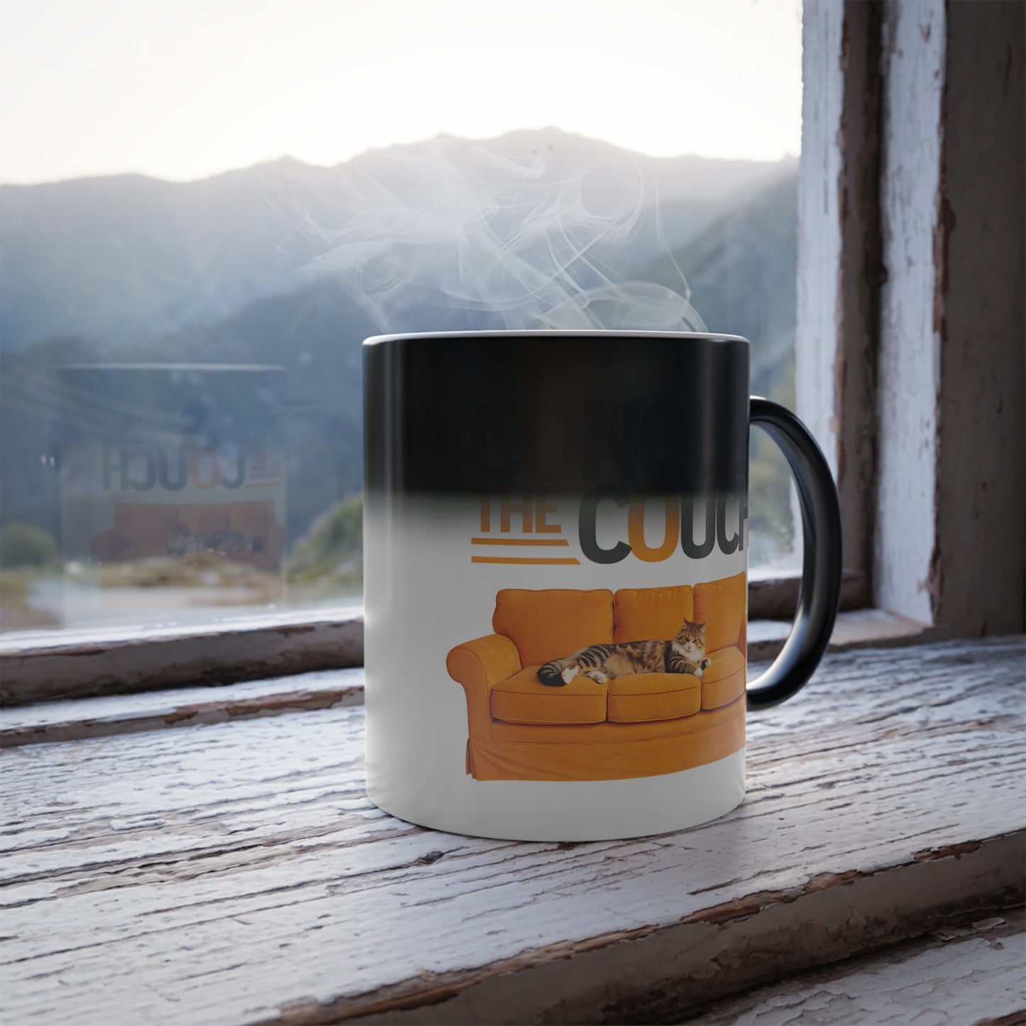 Conquer the Couch - Color Morphing Mug, 11oz