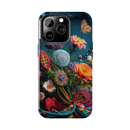 Botanical Sewing Whimsy - Tough Phone Cases