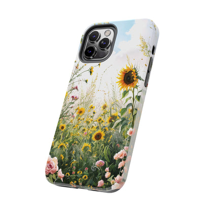 Skyward Sunflower - Tough Phone Cases