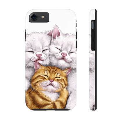 Cat Nap Trio - Tough Phone Cases