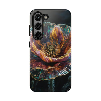 Ethereal Poppy Glow - Tough Phone Cases