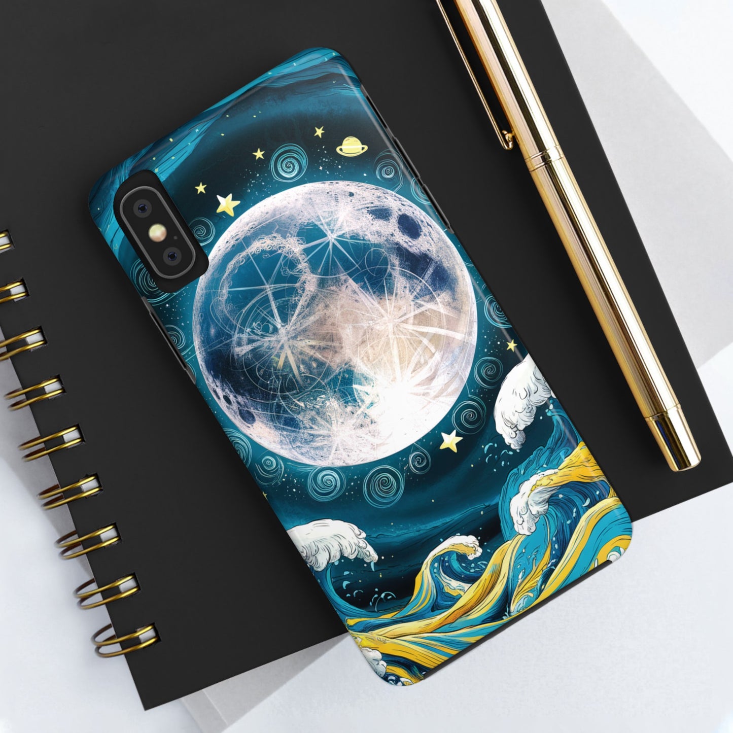 Full Moon Serenity - Tough Phone Cases