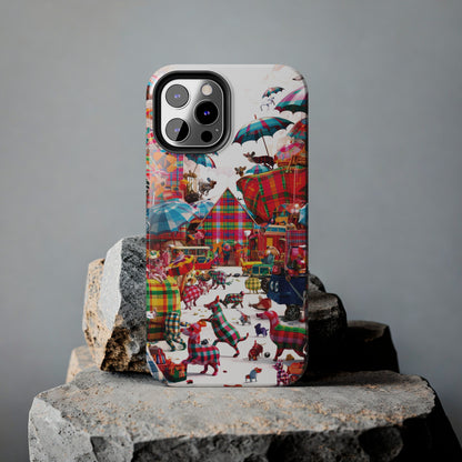 Plaid Oddities - Tough Phone Cases