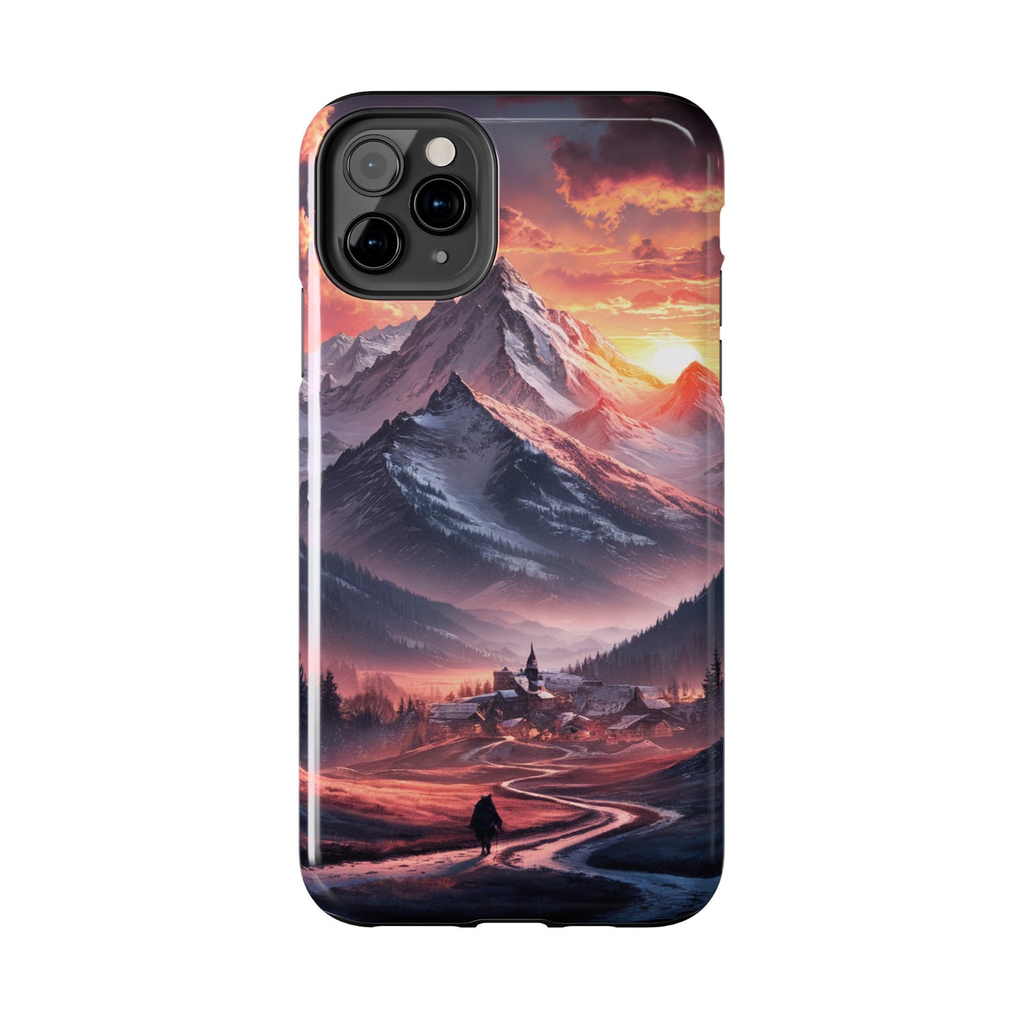 Vistas of Mountains - Tough Phone Cases