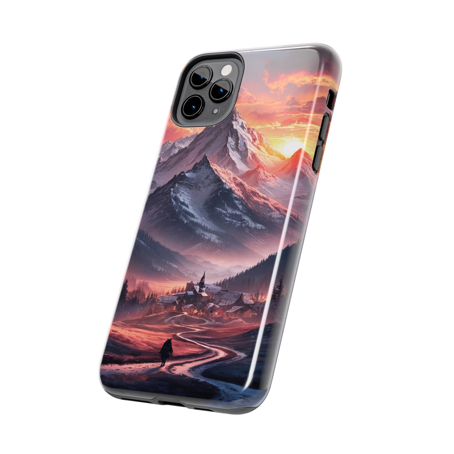 Vistas of Mountains - Tough Phone Cases