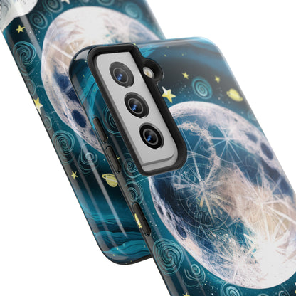 Full Moon Serenity - Tough Phone Cases