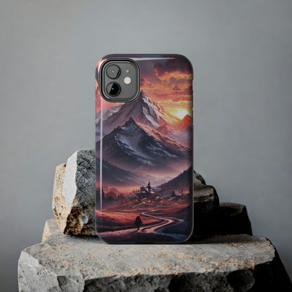 Vistas of Mountains - Tough Phone Cases