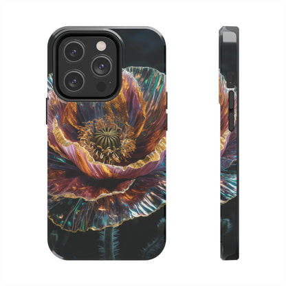 Ethereal Poppy Glow - Tough Phone Cases