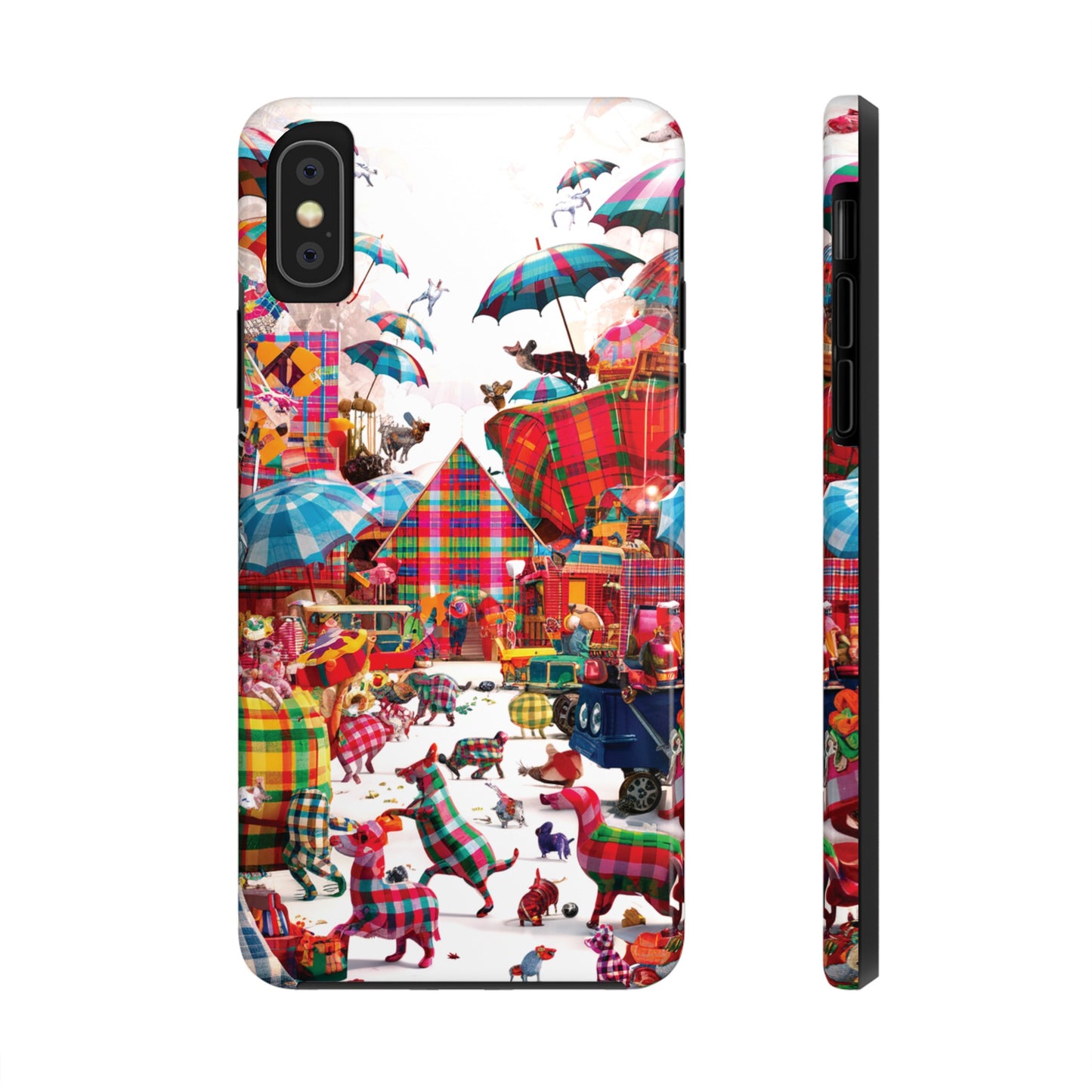 Plaid Oddities - Tough Phone Cases