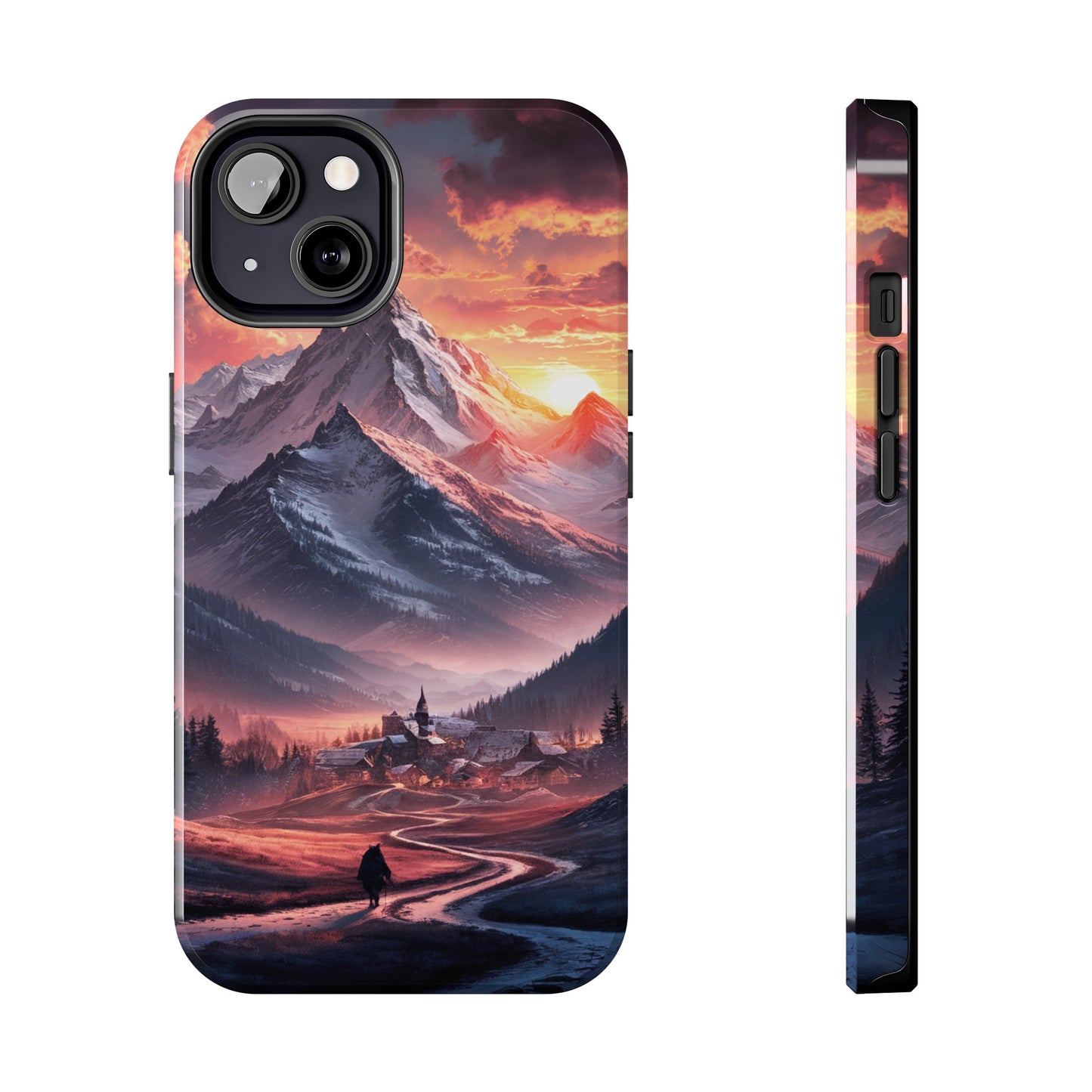 Vistas of Mountains - Tough Phone Cases