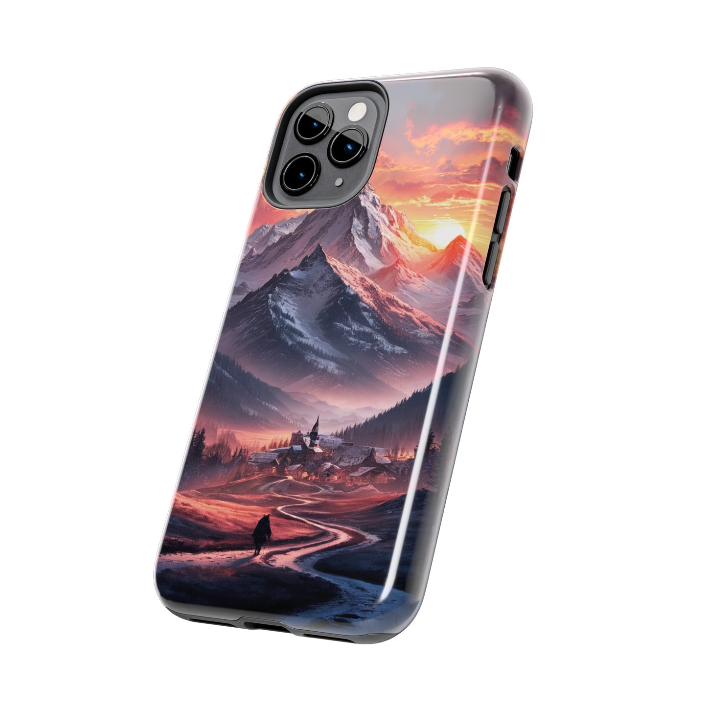 Vistas of Mountains - Tough Phone Cases