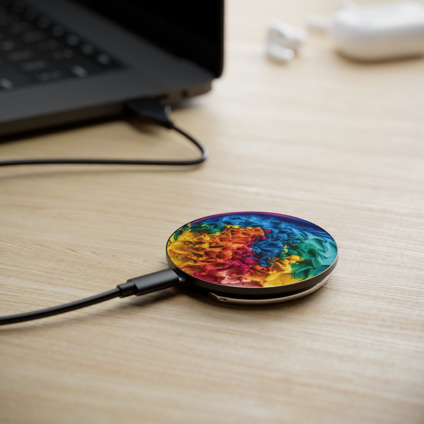 A Cascade of Paint - Magnetic Induction Charger