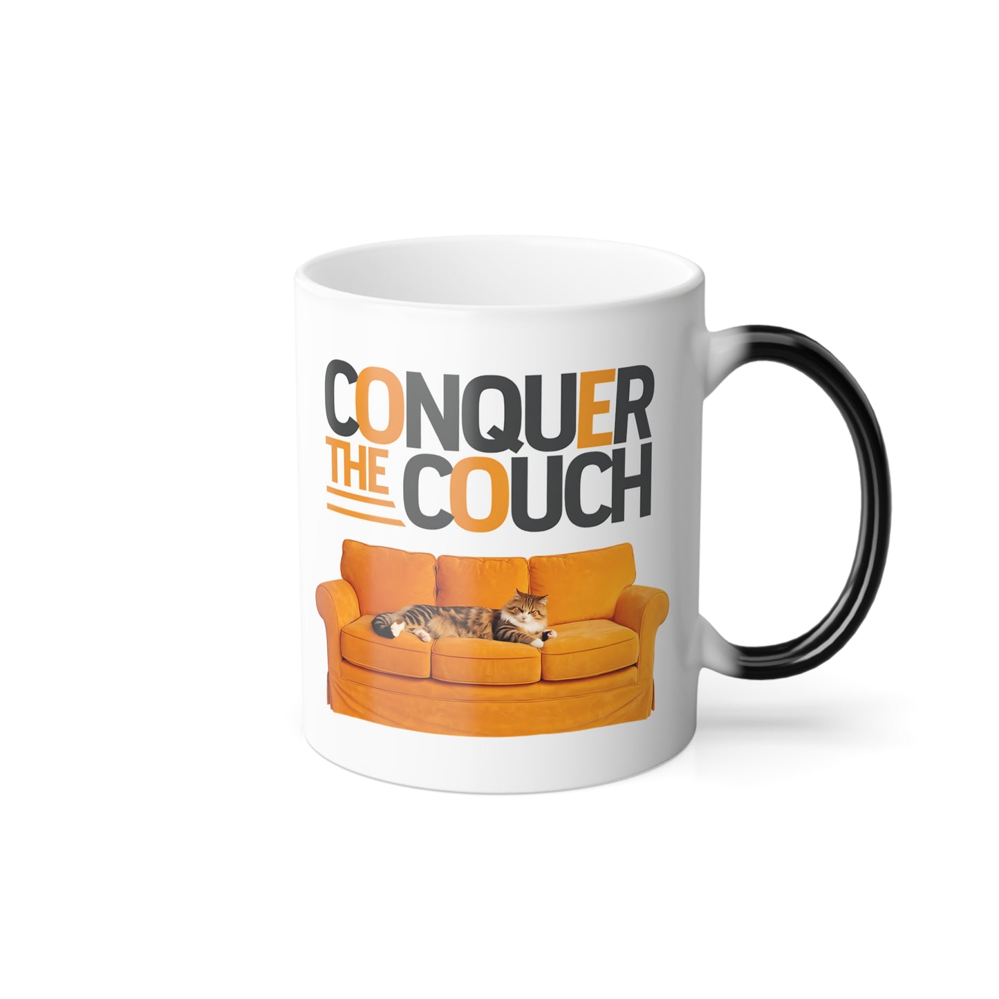 Conquer the Couch - Color Morphing Mug, 11oz