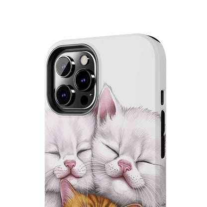 Cat Nap Trio - Tough Phone Cases