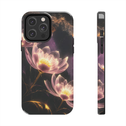 Night Lotus Glow - Tough Phone Cases