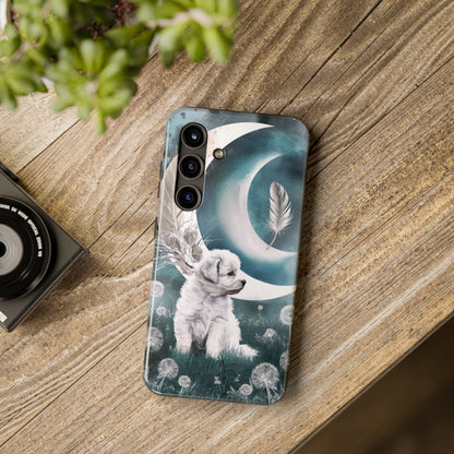 Enchanted Lunar Pup - Tough Phone Cases