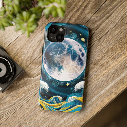 Full Moon Serenity - Tough Phone Cases