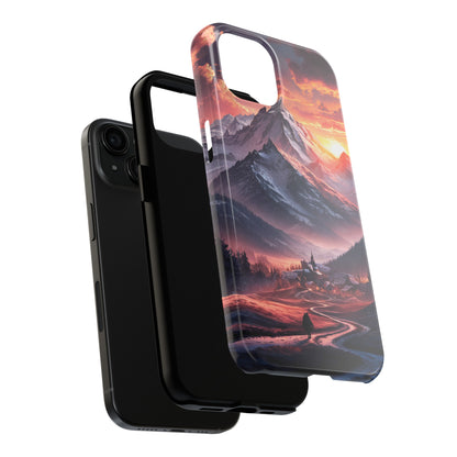 Vistas of Mountains - Tough Phone Cases