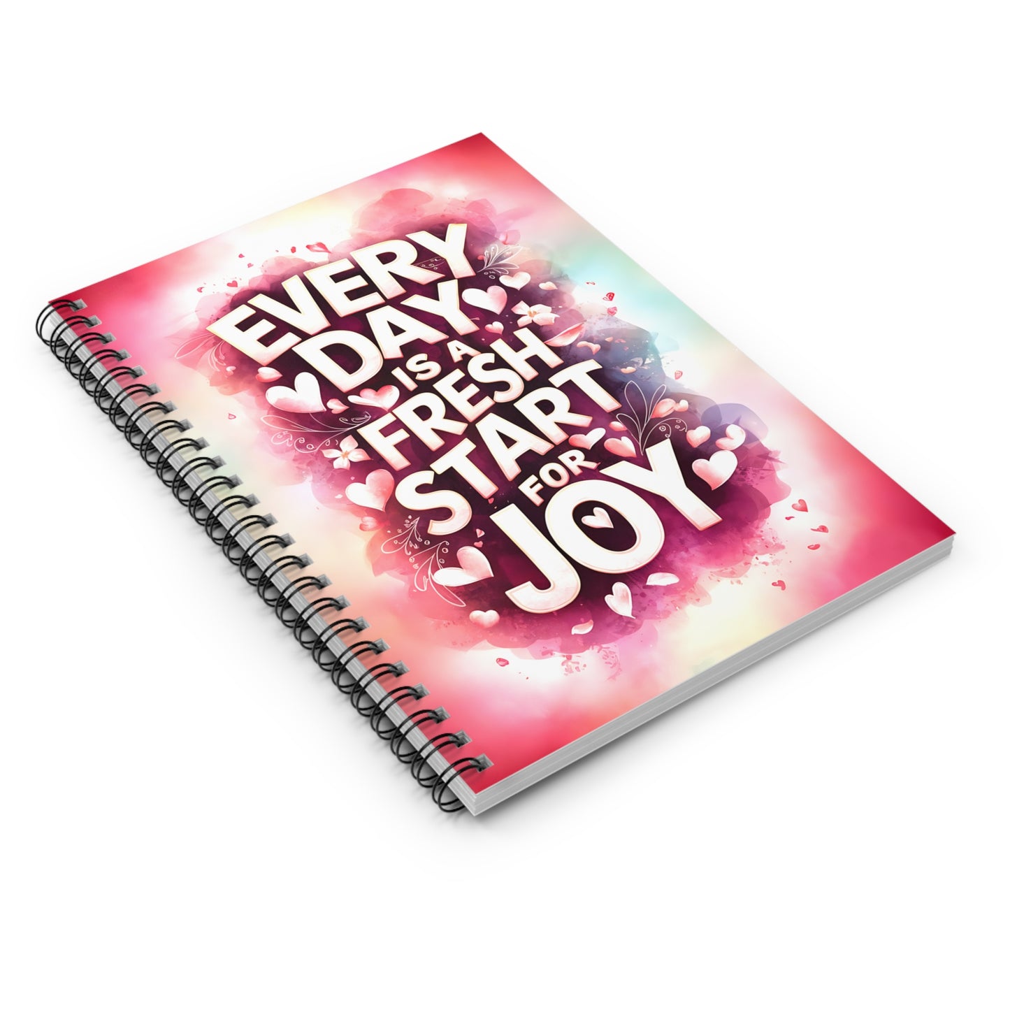 Everyday is a Fresh Start for Joy Spiral Notebook - Ruled Line