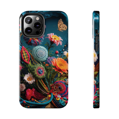Botanical Sewing Whimsy - Tough Phone Cases